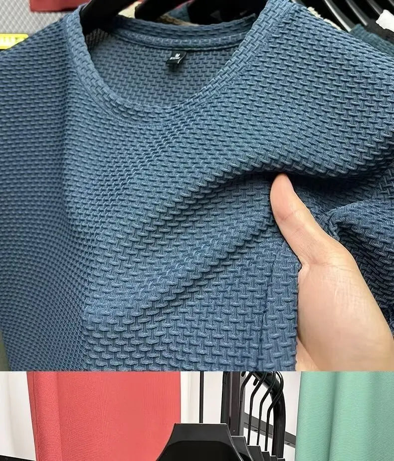 Bamboo Mesh Ice Silk T-shirt